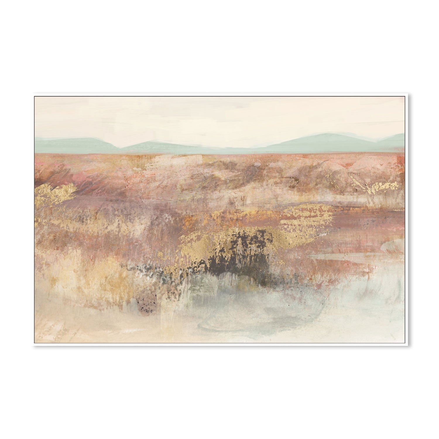 wall-art-print-canvas-poster-framed-Neutral Landscape, Warm Tones , By Nina Blue-5