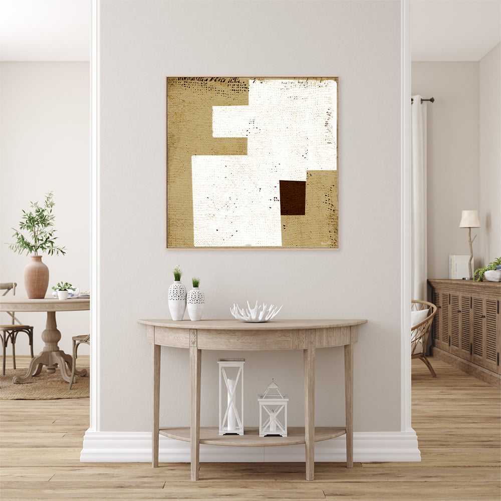 wall-art-print-canvas-poster-framed-Neutral Squares, Style A , By Marco Marella-7