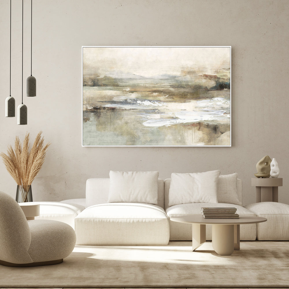 wall-art-print-canvas-poster-framed-Neutral Transitional Abstract, Style A , By Nina Blue-7