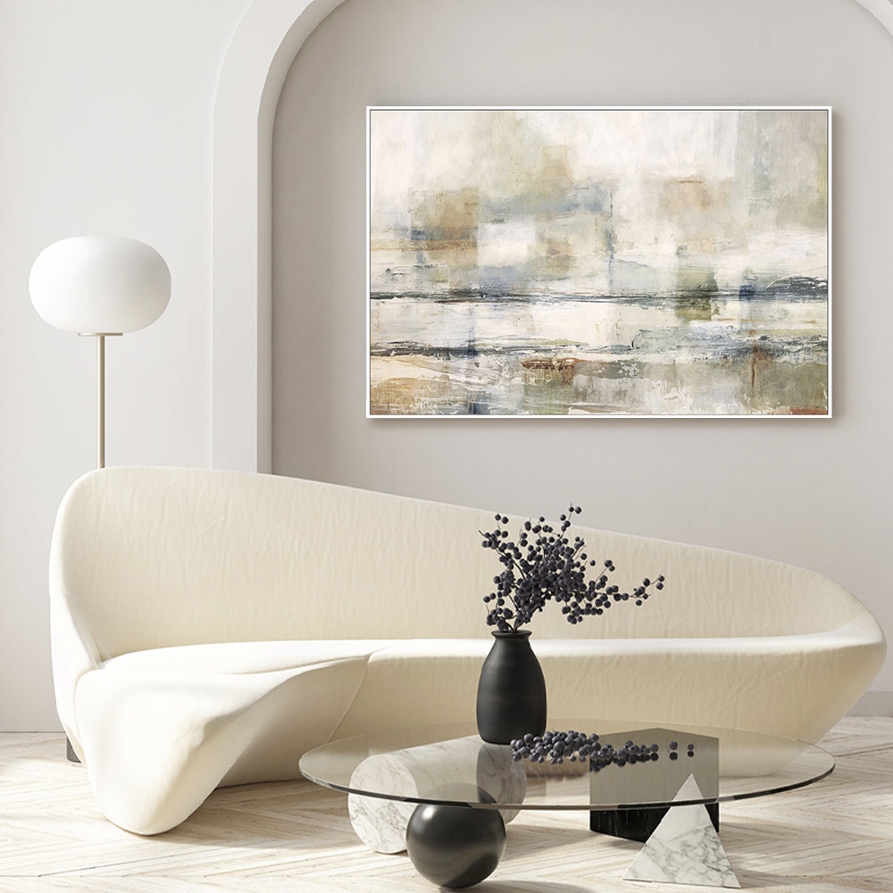 wall-art-print-canvas-poster-framed-Neutral Transitional Abstract, Style B , By Nina Blue-7