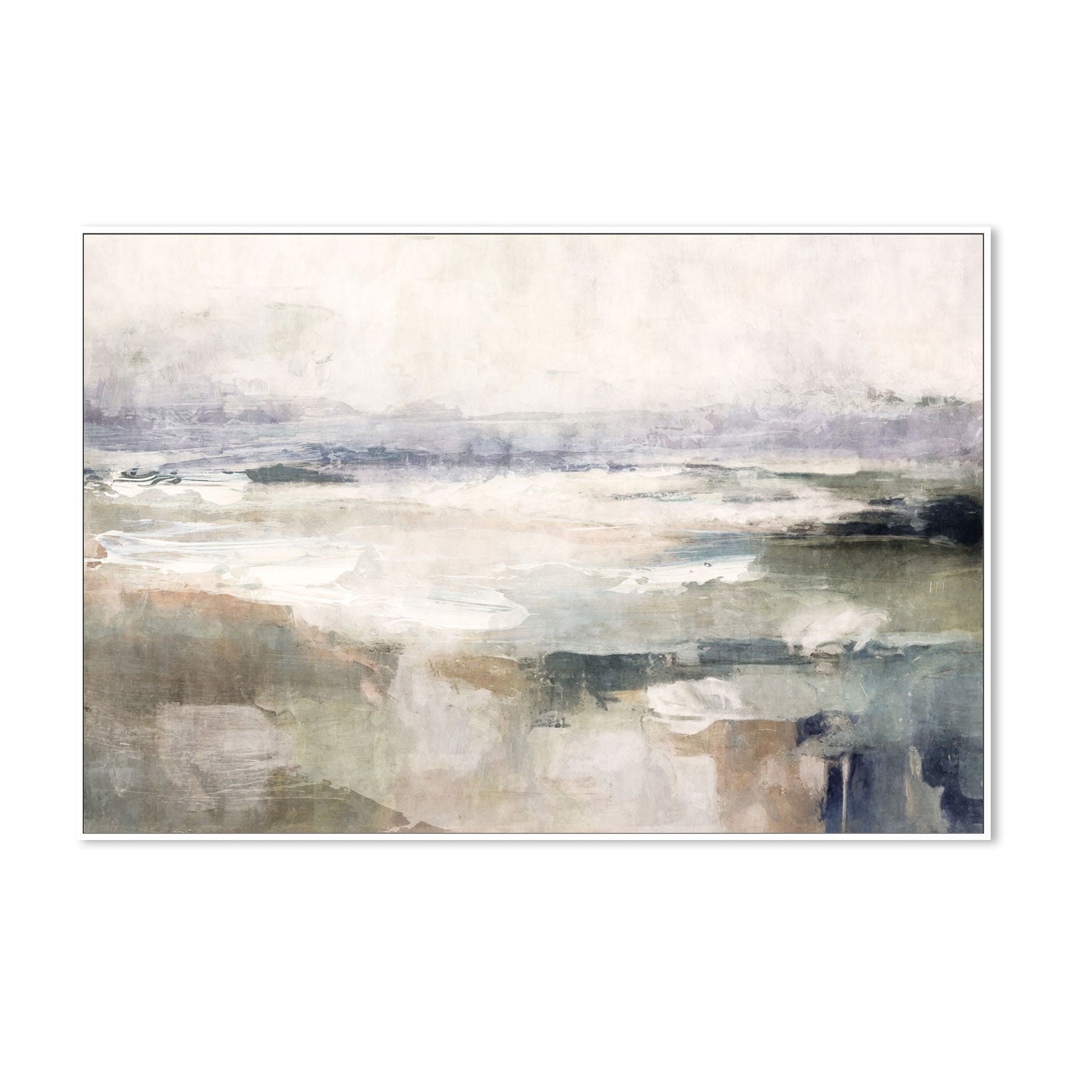 wall-art-print-canvas-poster-framed-Neutral Transitional Abstract, Style C , By Nina Blue-5