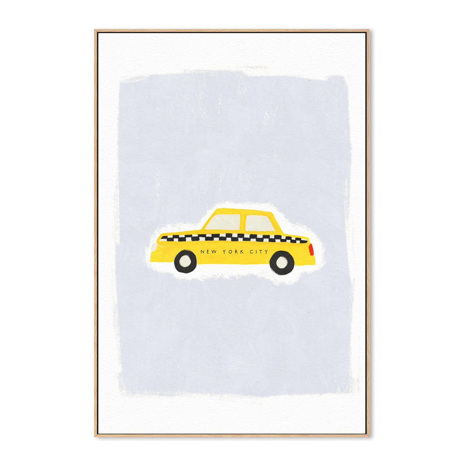 wall-art-print-canvas-poster-framed-NEW YORK CAB , By Leah Straatsma-4