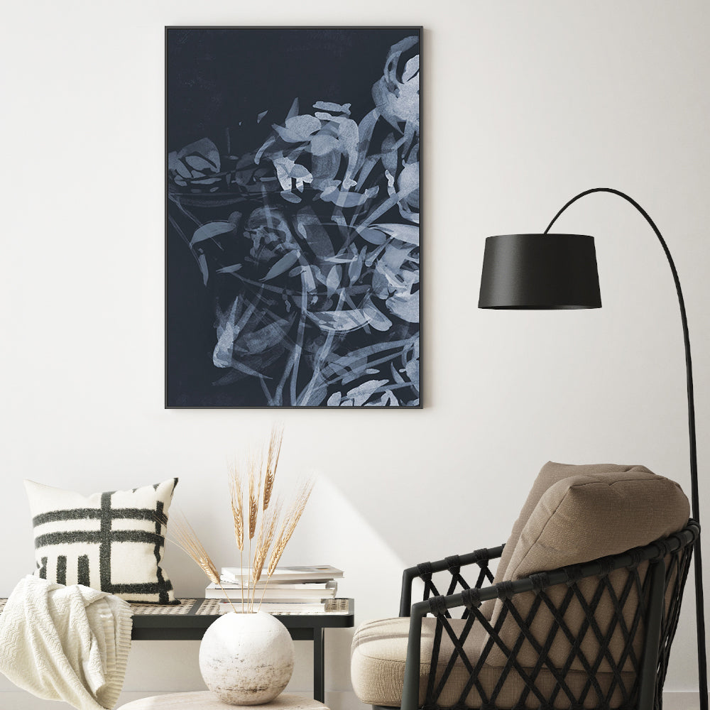 wall-art-print-canvas-poster-framed-Night Blooms, Style B , By Dan Hobday-GIOIA-WALL-ART