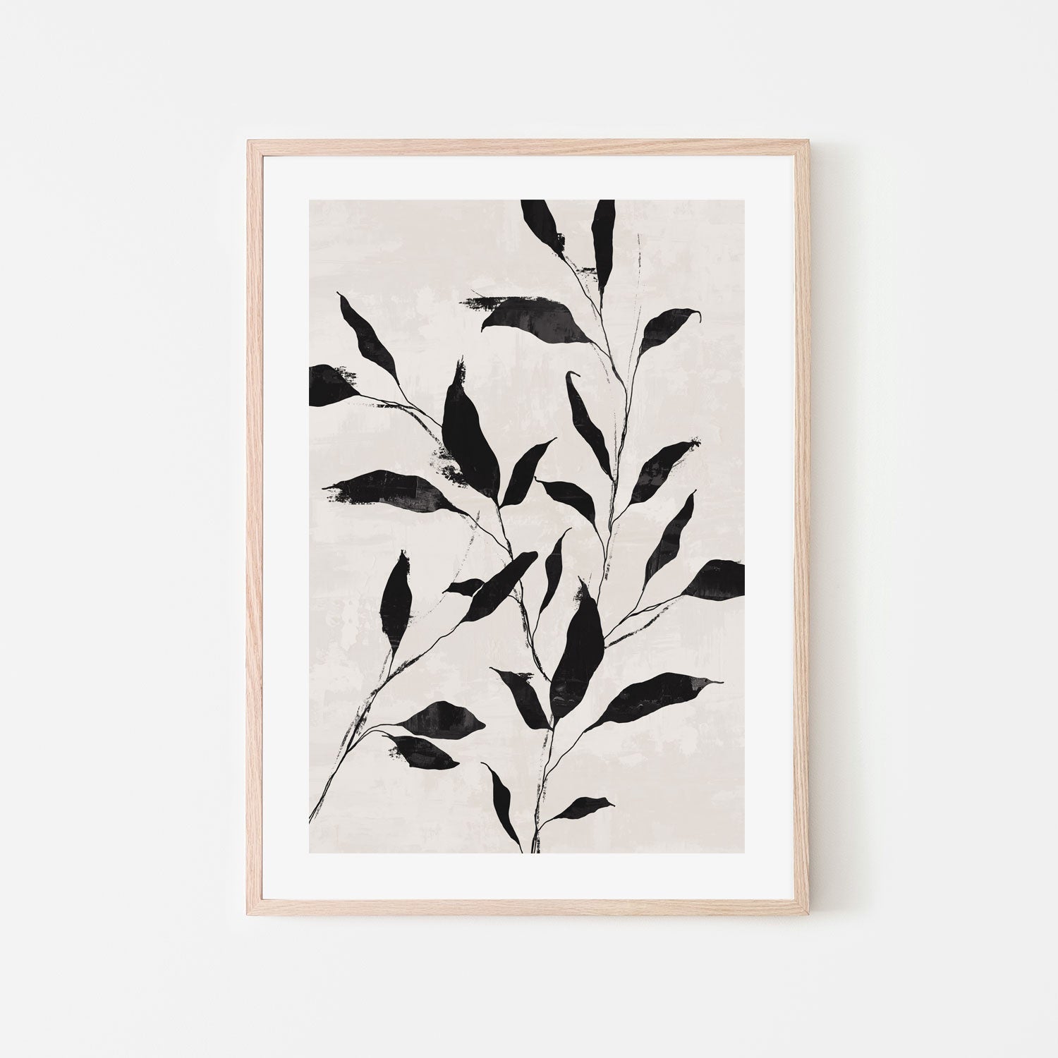 wall-art-print-canvas-poster-framed-Noir Botanical, Style A , By Nina Blue-6