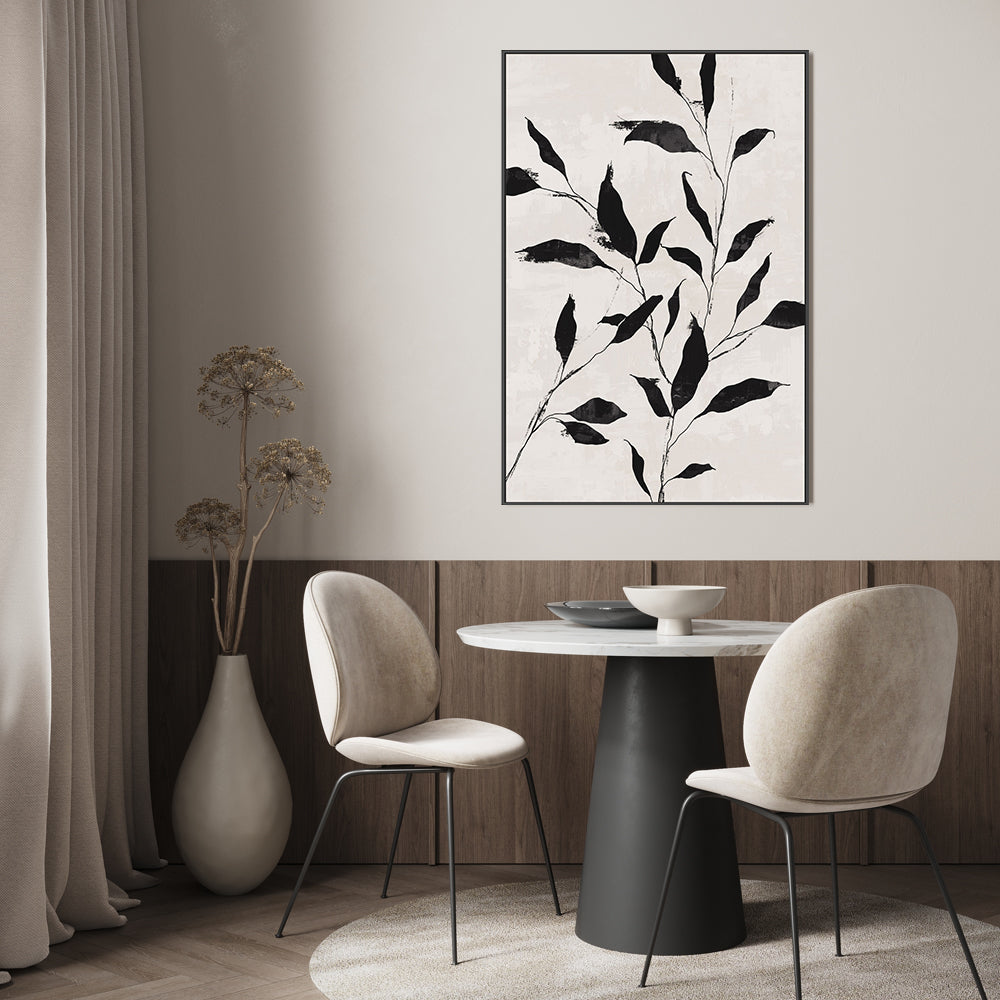 wall-art-print-canvas-poster-framed-Noir Botanical, Style A , By Nina Blue-7