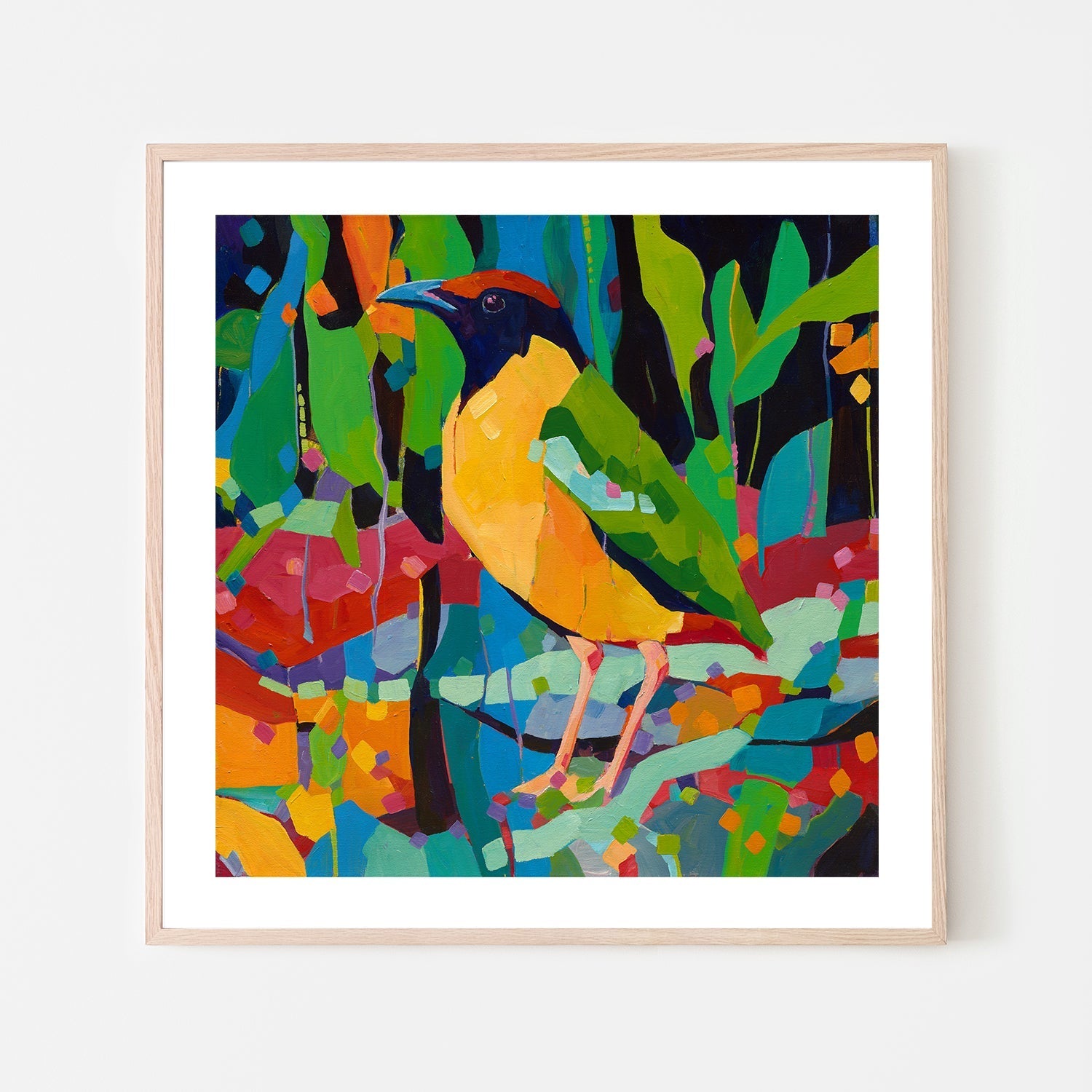 wall-art-print-canvas-poster-framed-Noisy Pitta , By Mellissa Read-Devine , By Mellissa Read-Devine-6