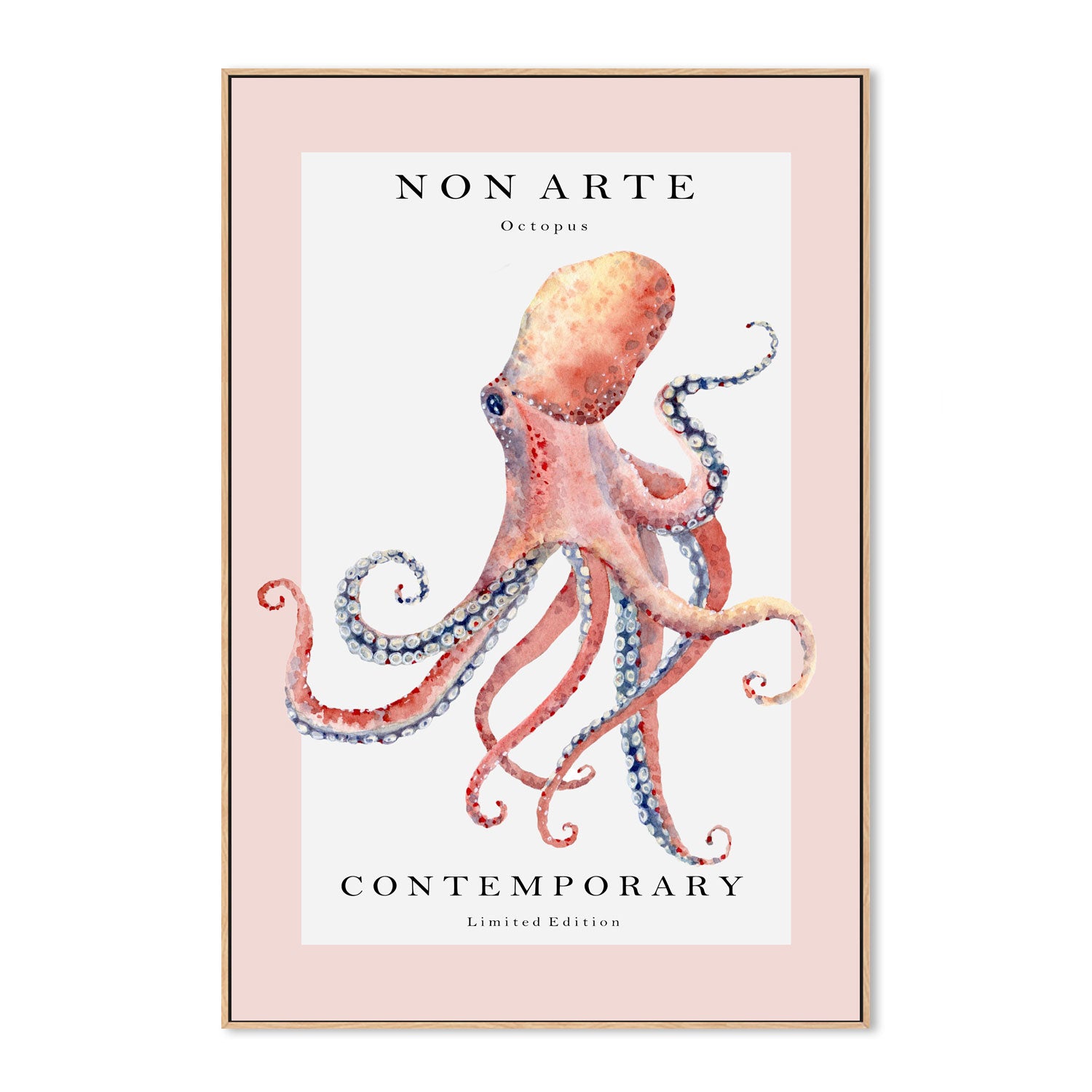 wall-art-print-canvas-poster-framed-Non Arte Octopus-GIOIA-WALL-ART