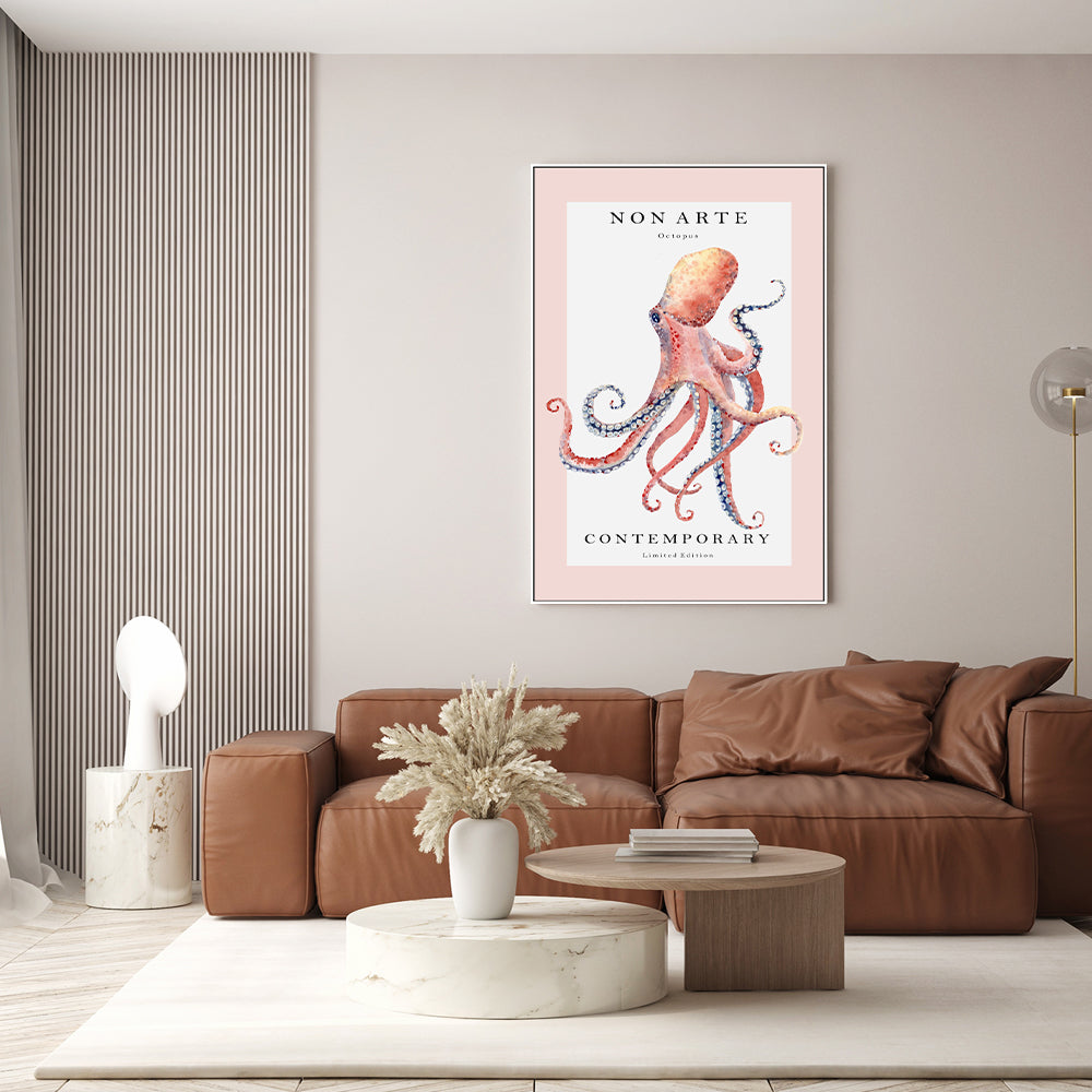 wall-art-print-canvas-poster-framed-Non Arte Octopus-GIOIA-WALL-ART