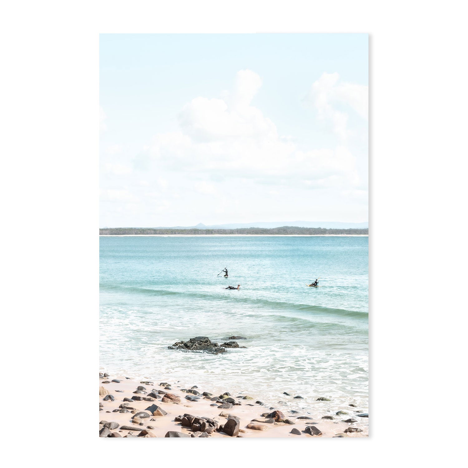 wall-art-print-canvas-poster-framed-Noosa Breeze And Paddle, Set Of 2 , By Tricia Brennan-GIOIA-WALL-ART