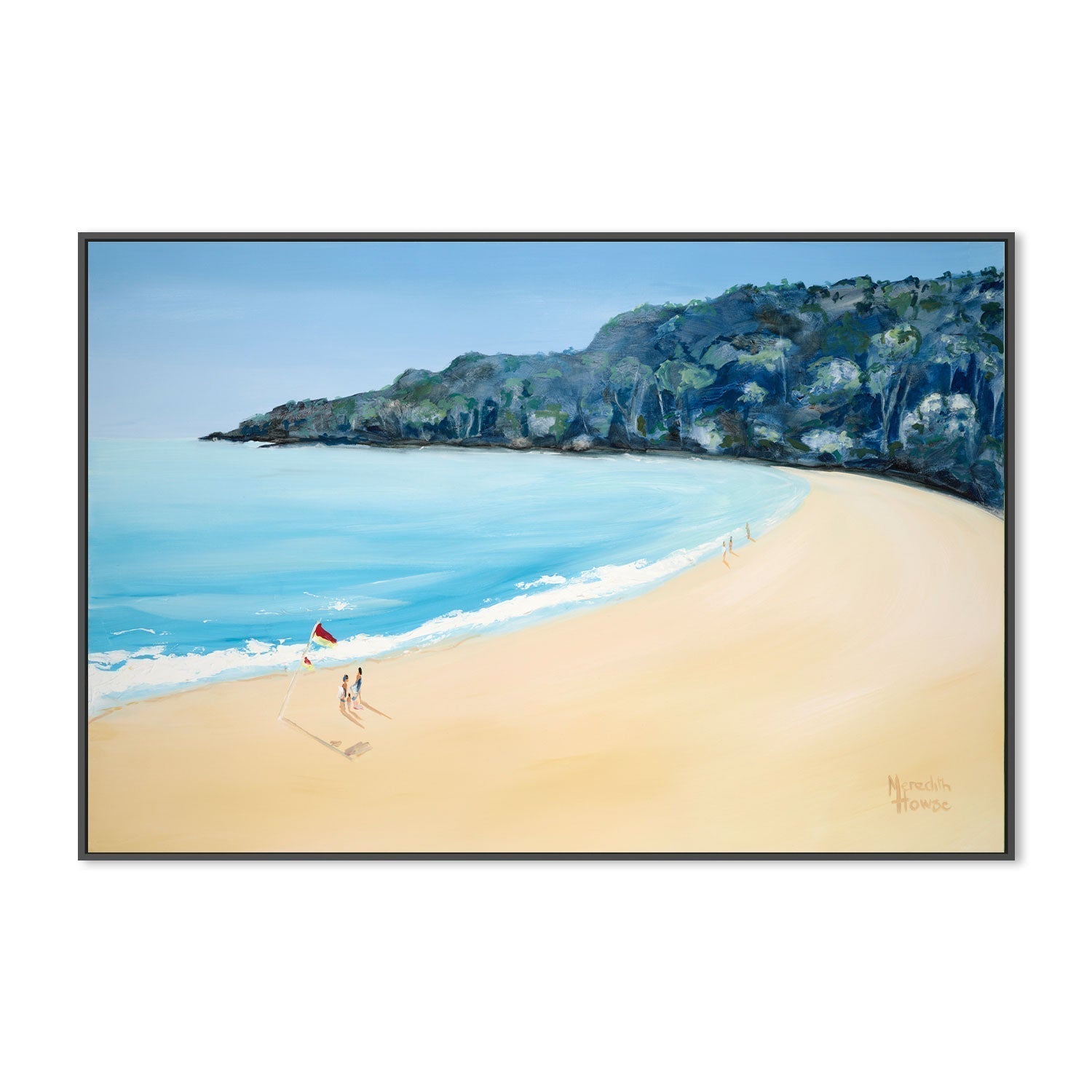 wall-art-print-canvas-poster-framed-Noosa Swim-by-Meredith Howse-Gioia Wall Art