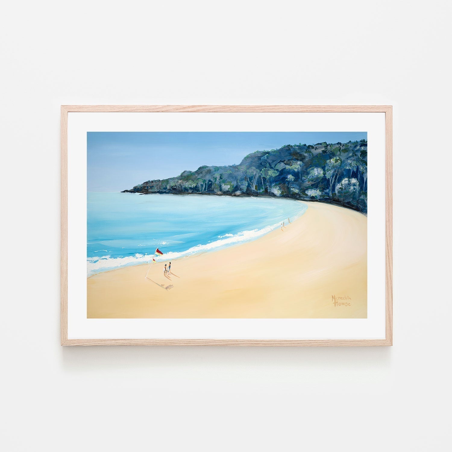 wall-art-print-canvas-poster-framed-Noosa Swim-by-Meredith Howse-Gioia Wall Art