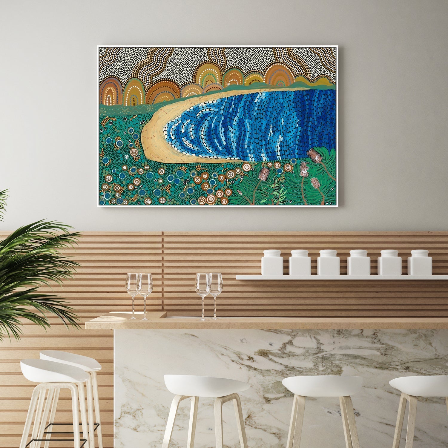 wall-art-print-canvas-poster-framed-Norman Bay , By Domica Hill-GIOIA-WALL-ART