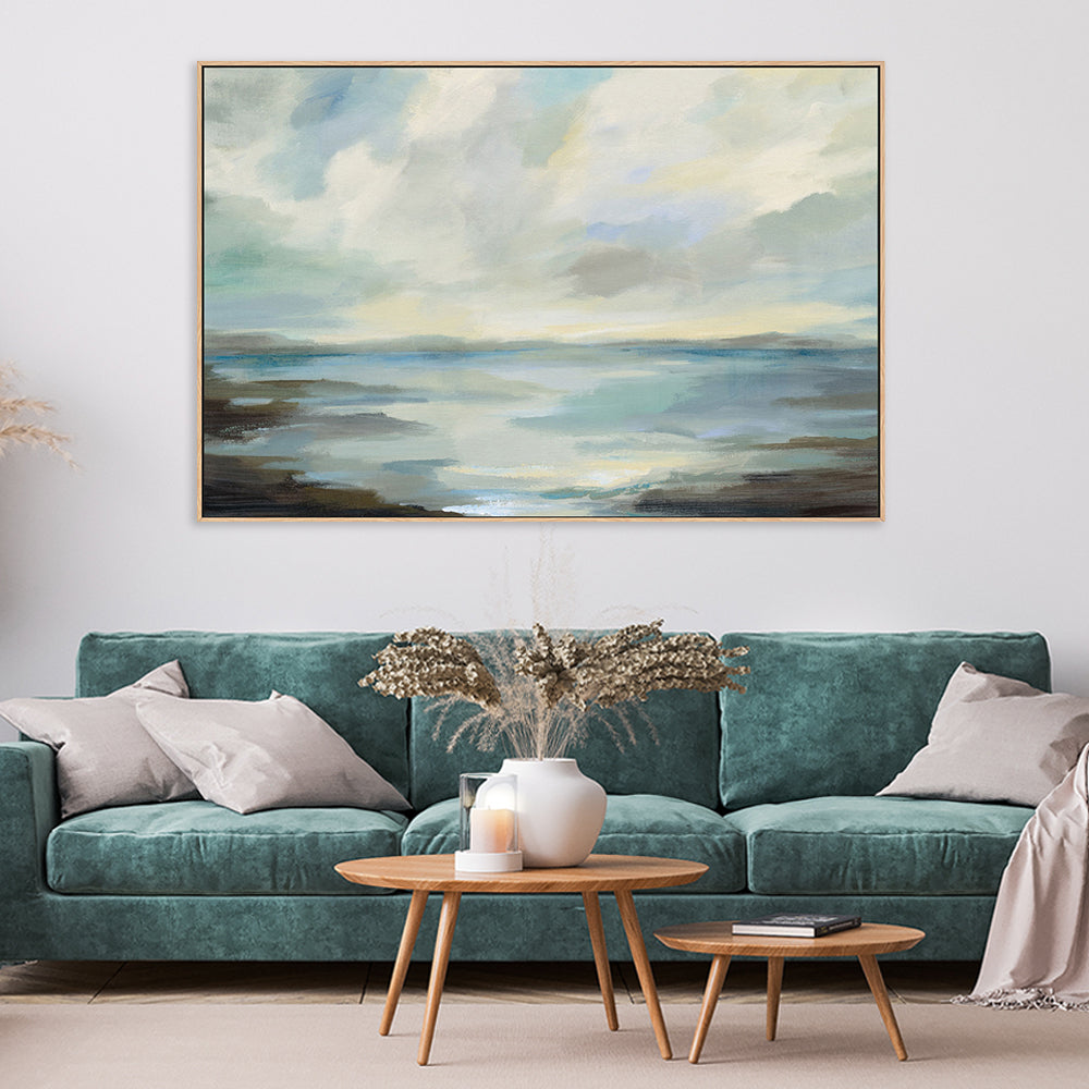 wall-art-print-canvas-poster-framed-Northern Lagoon-by-Silvia Vassileva-Gioia Wall Art