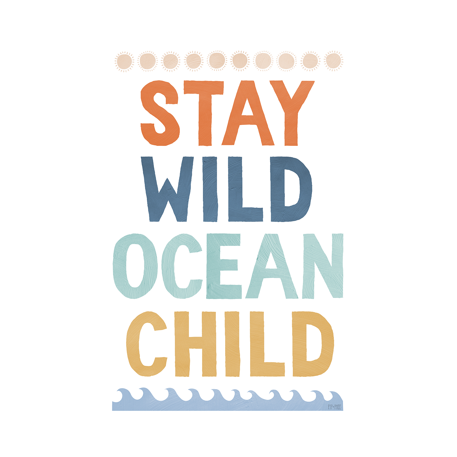 wall-art-print-canvas-poster-framed-Ocean Child, Set of 3 , By Pip and Phee-10