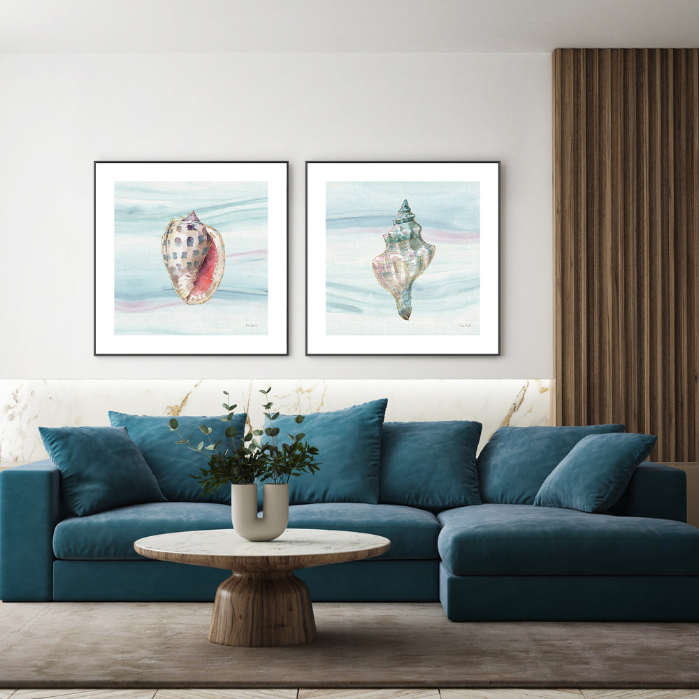 wall-art-print-canvas-poster-framed-Ocean Dream, Style C & D, Set Of 2 , By Lisa Audit-GIOIA-WALL-ART