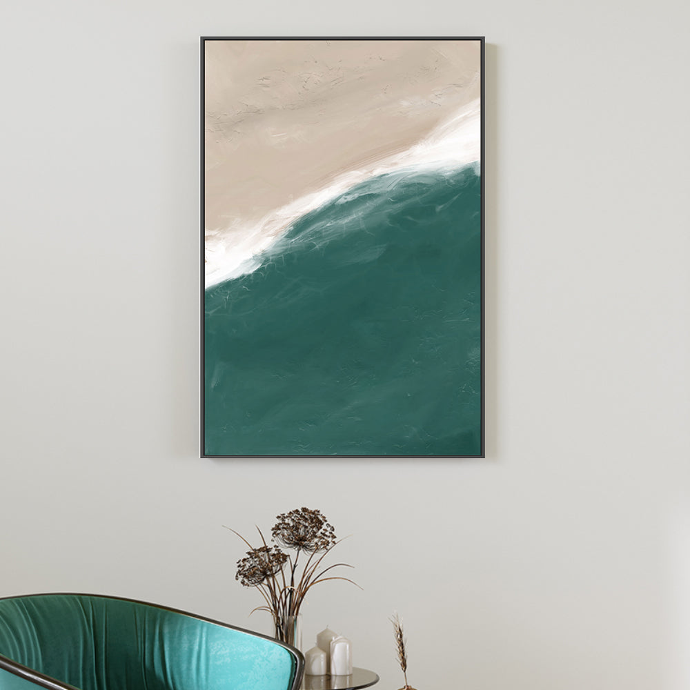 wall-art-print-canvas-poster-framed-Ocean From Above, Style B , By Karine Tonial Grimm-2