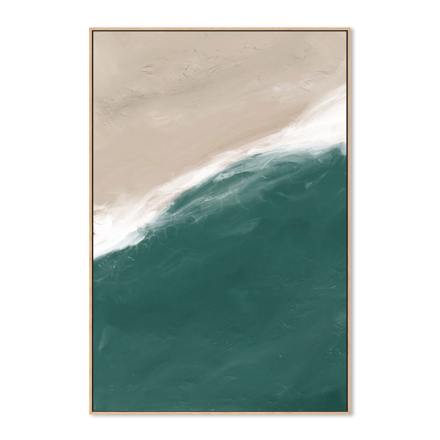 wall-art-print-canvas-poster-framed-Ocean From Above, Style B , By Karine Tonial Grimm-4