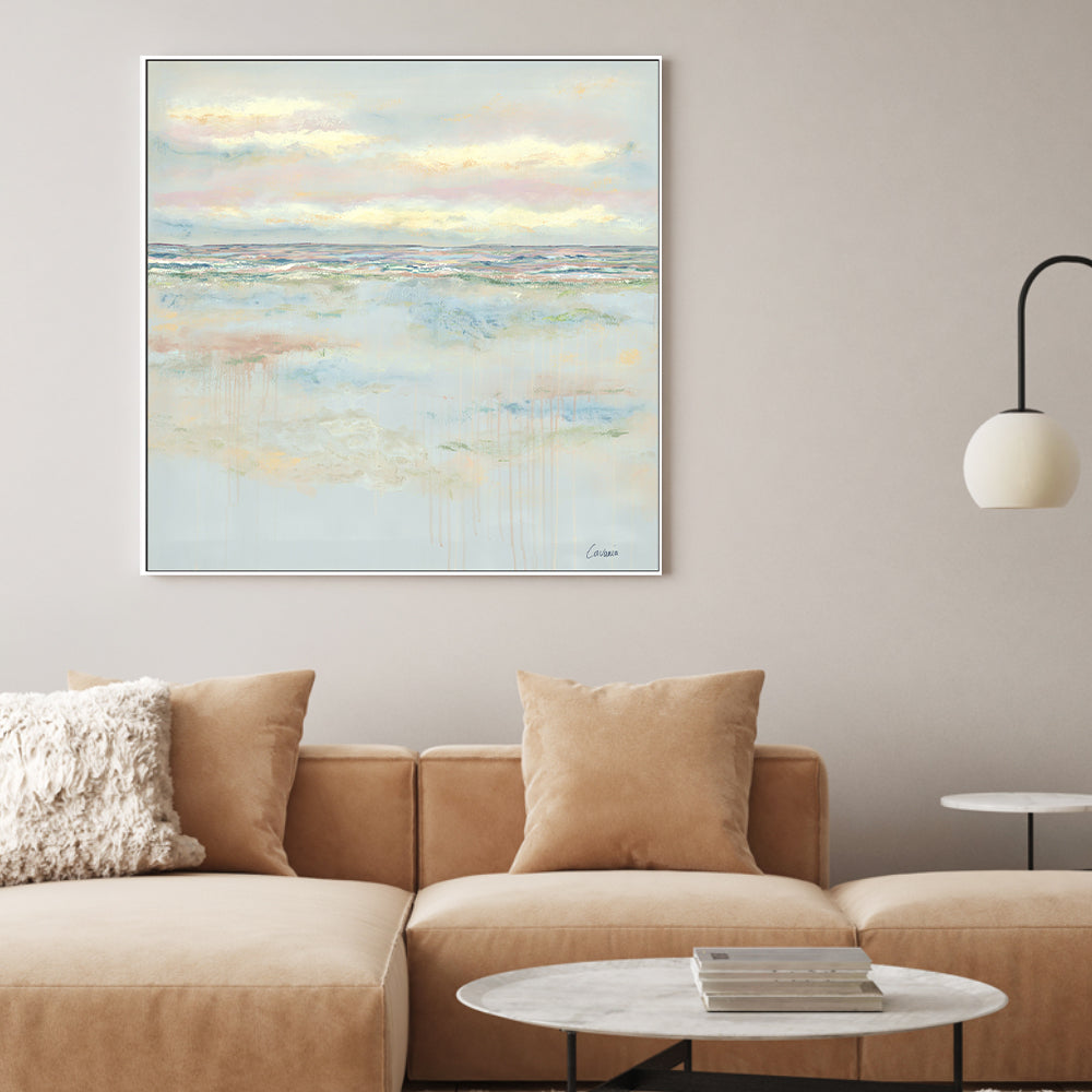 wall-art-print-canvas-poster-framed-Ocean Garden , By Karen Cavania-2