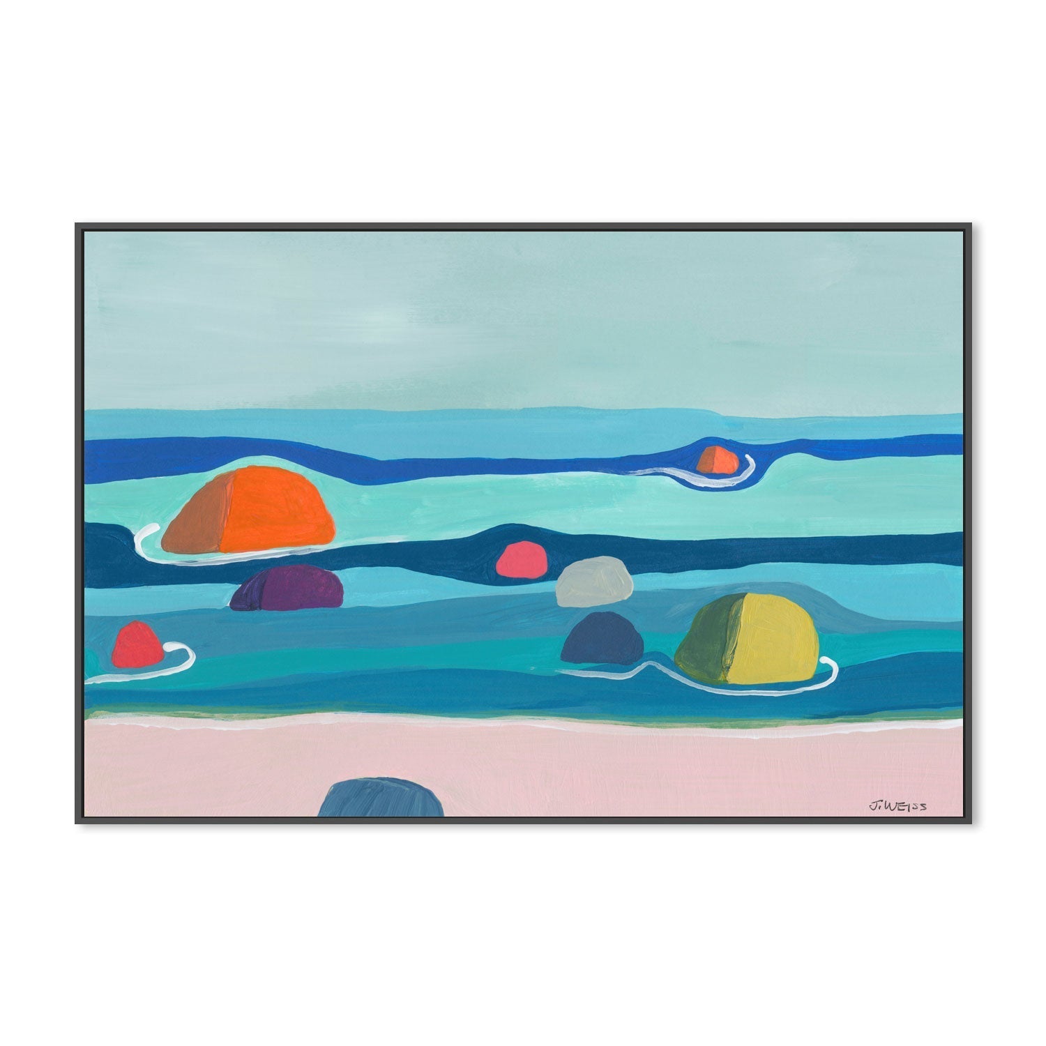 wall-art-print-canvas-poster-framed-Ocean Rocks , By Jan Weiss , By Jan Weiss-3