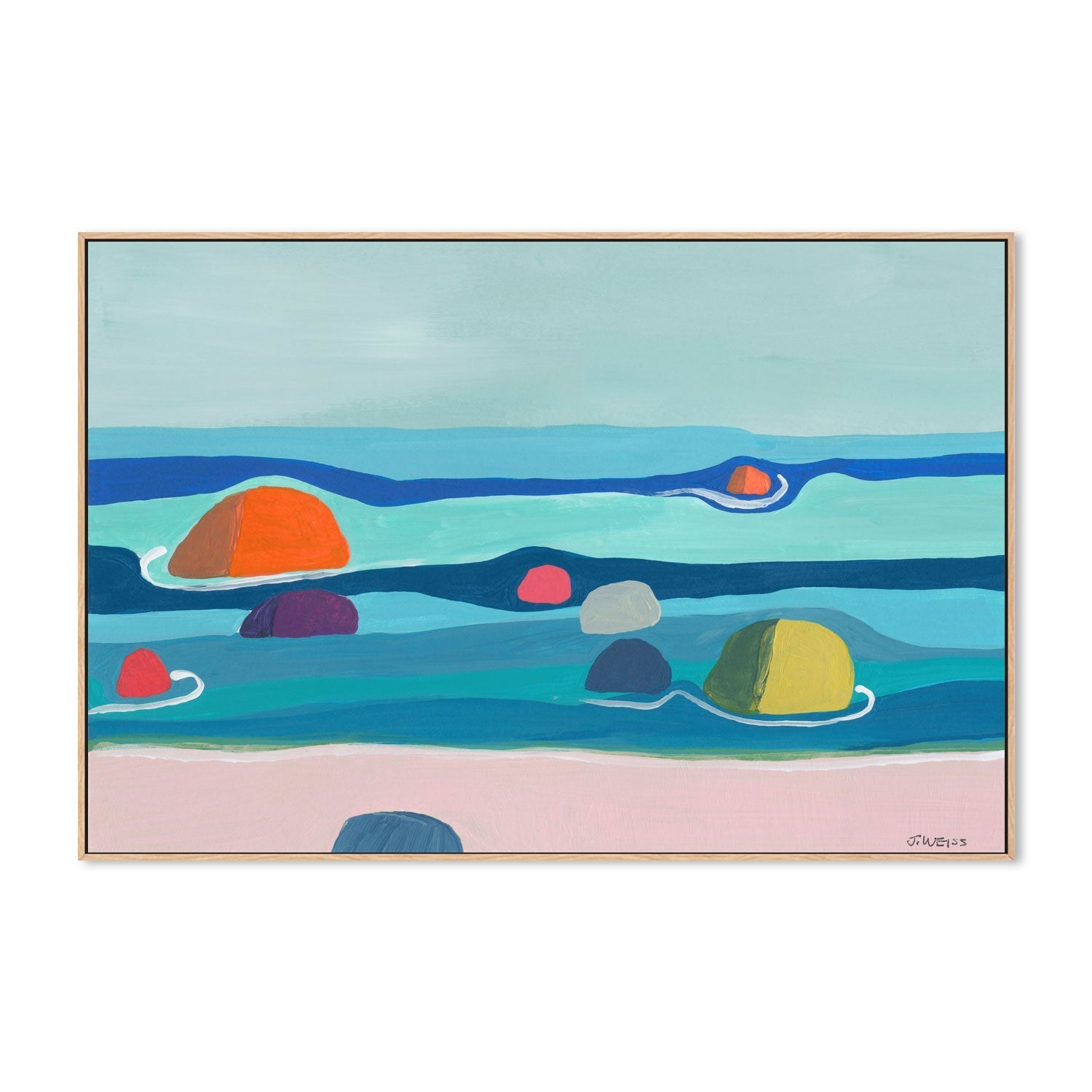 wall-art-print-canvas-poster-framed-Ocean Rocks , By Jan Weiss , By Jan Weiss-4