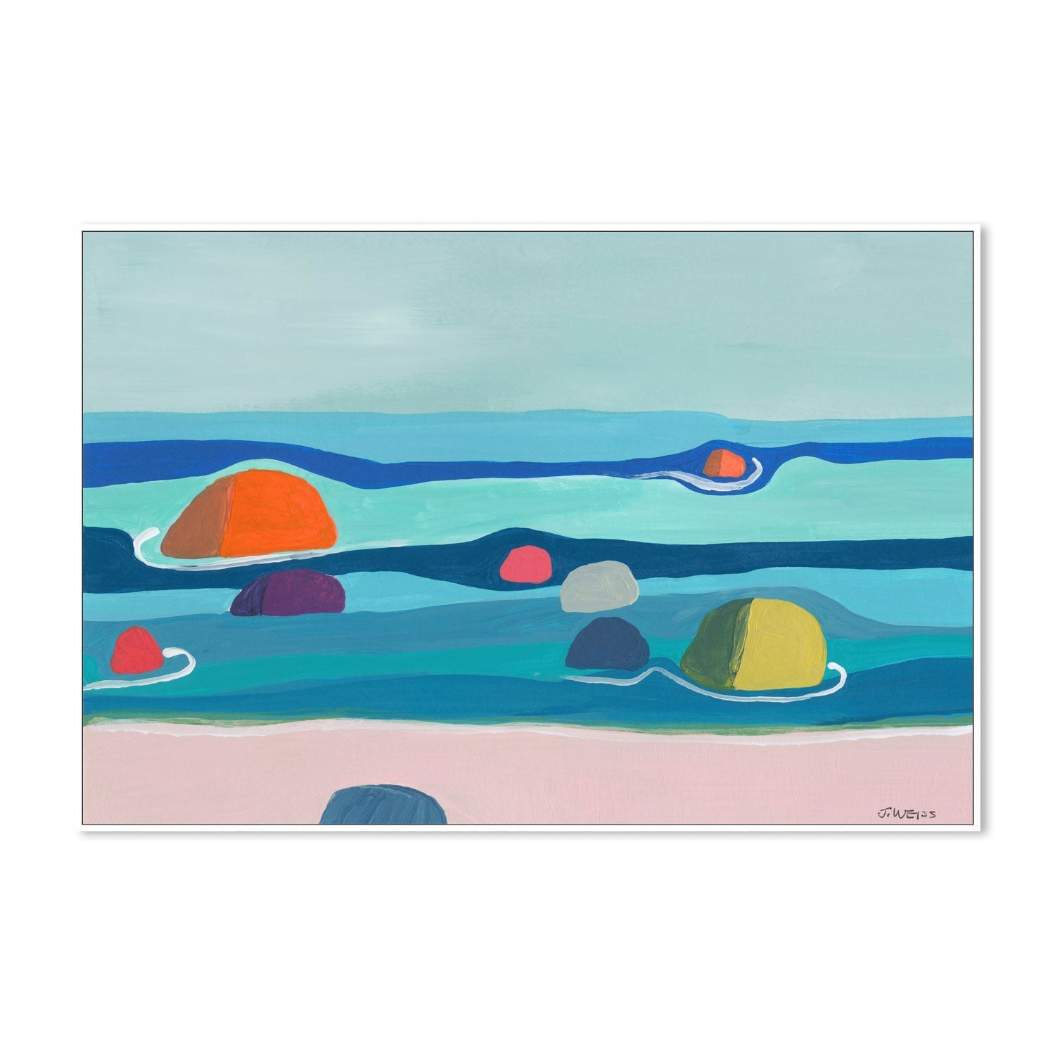 wall-art-print-canvas-poster-framed-Ocean Rocks , By Jan Weiss , By Jan Weiss-5