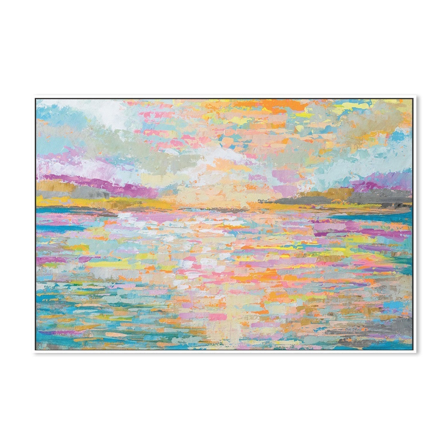 wall-art-print-canvas-poster-framed-Ocean Sunrise-by-Jeanette Vertentes-Gioia Wall Art