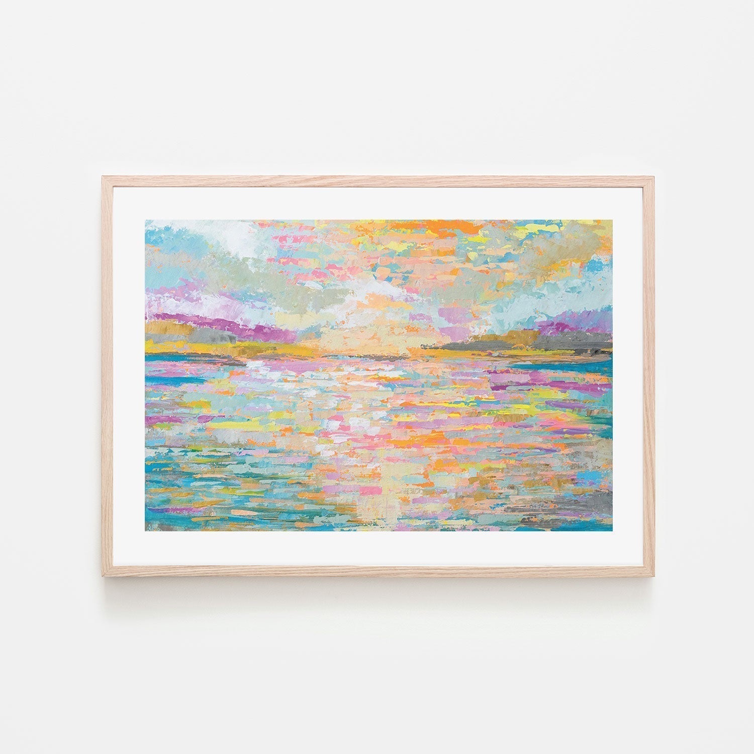 wall-art-print-canvas-poster-framed-Ocean Sunrise-by-Jeanette Vertentes-Gioia Wall Art