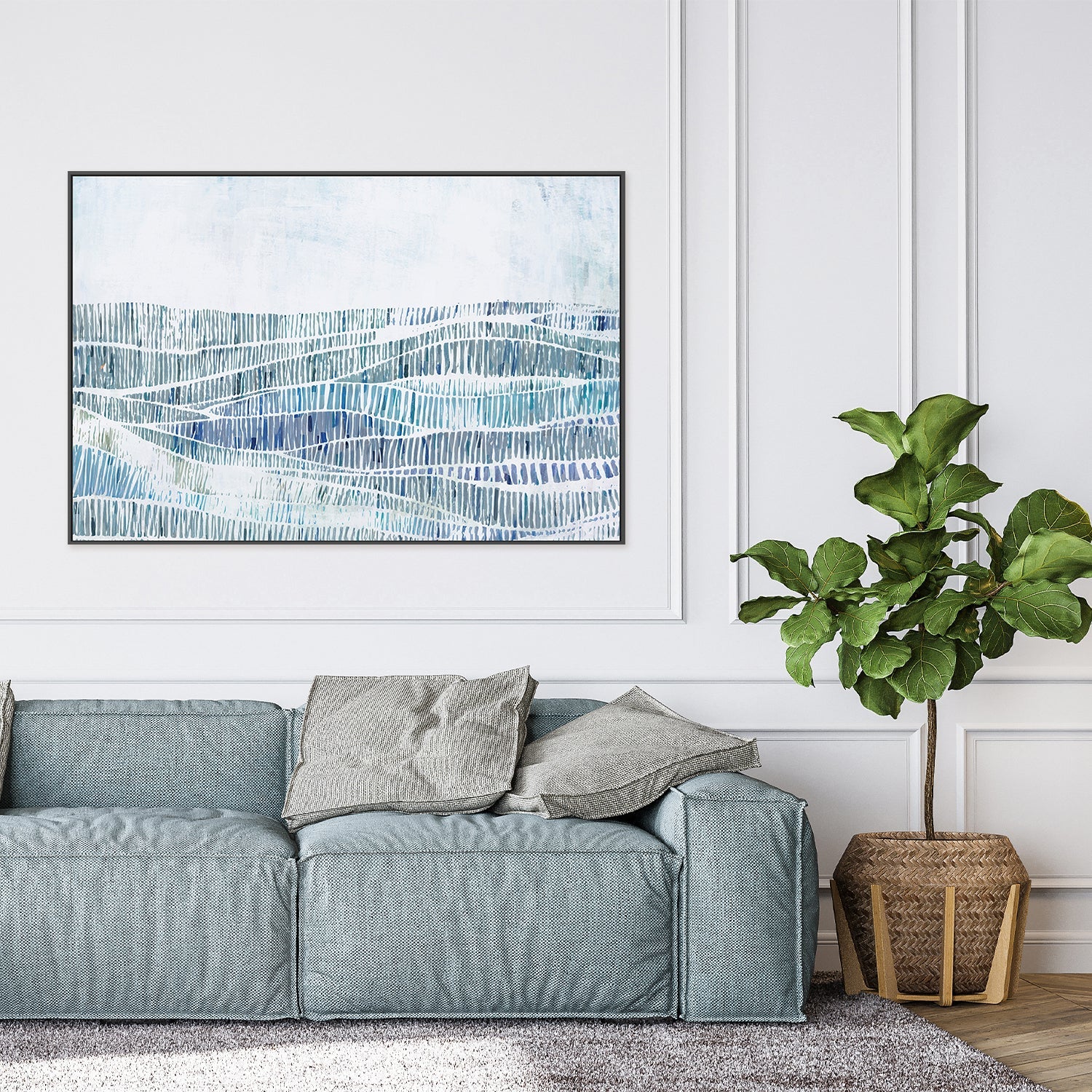 wall-art-print-canvas-poster-framed-Ocean Waves , By Dear Musketeer Studio-7