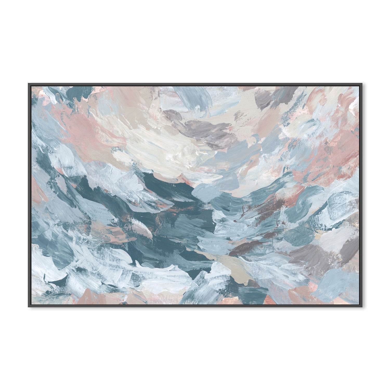 wall-art-print-canvas-poster-framed-Oceanic Whirl, Style B , By Emily Wood-3