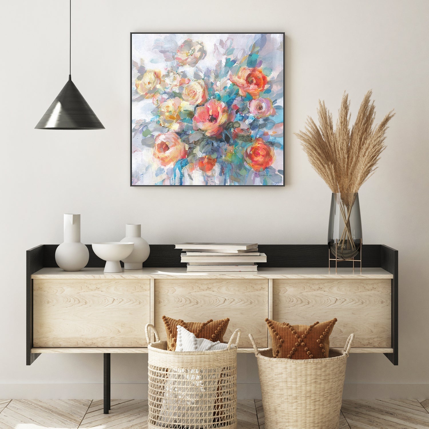 wall-art-print-canvas-poster-framed-Ode to Spring-by-Danhui Nai-Gioia Wall Art