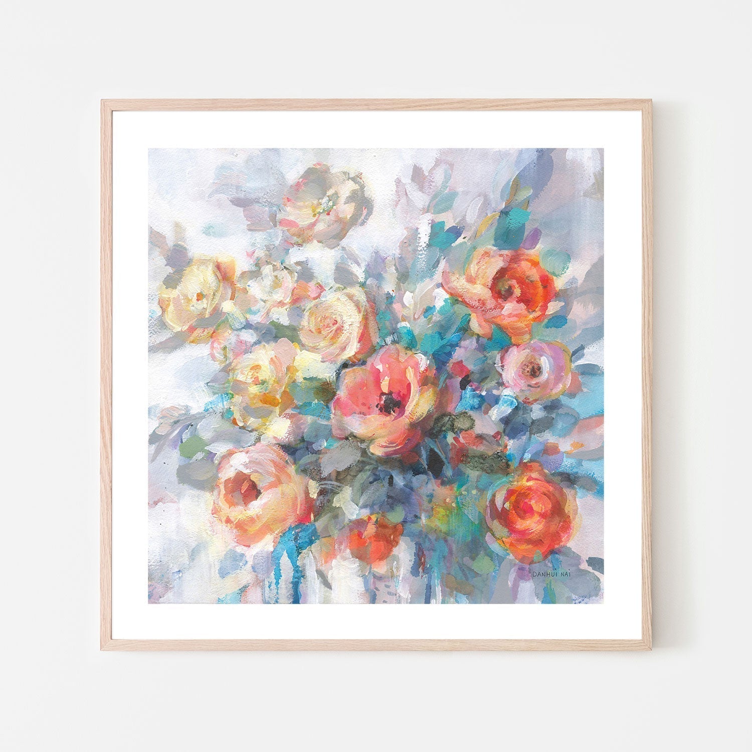 wall-art-print-canvas-poster-framed-Ode to Spring-by-Danhui Nai-Gioia Wall Art