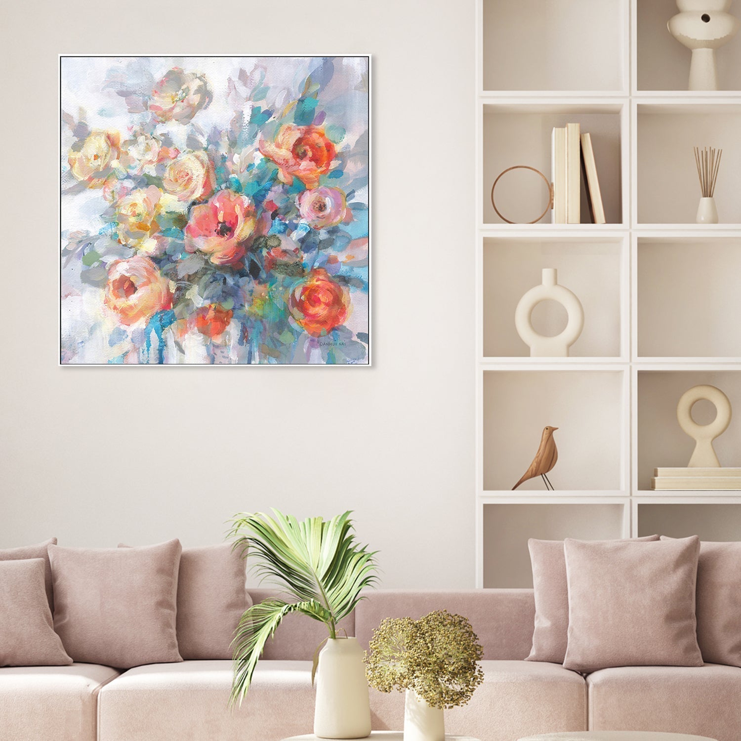 wall-art-print-canvas-poster-framed-Ode to Spring-by-Danhui Nai-Gioia Wall Art