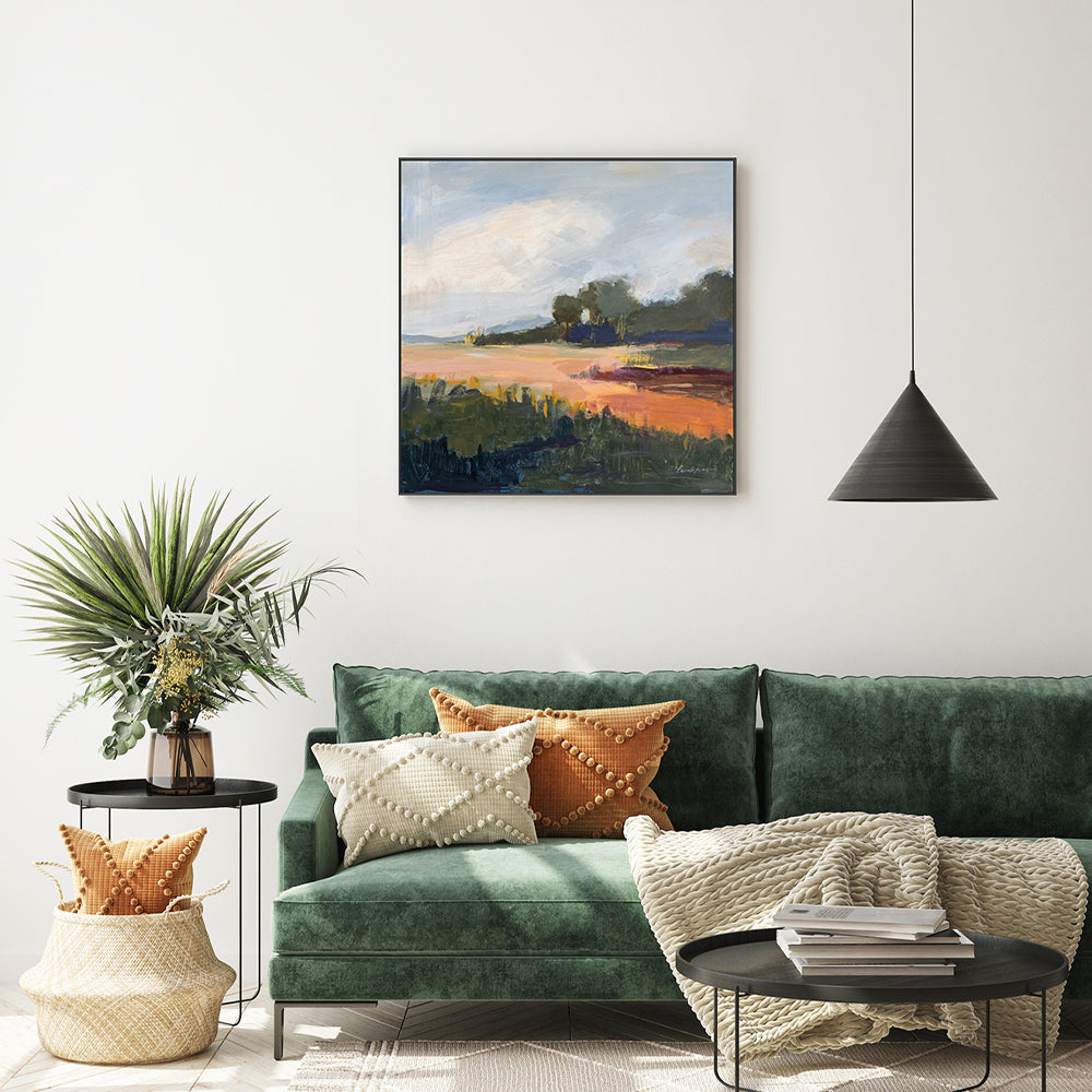 wall-art-print-canvas-poster-framed-Off Woodgate Road-by-Pamela Munger-Gioia Wall Art