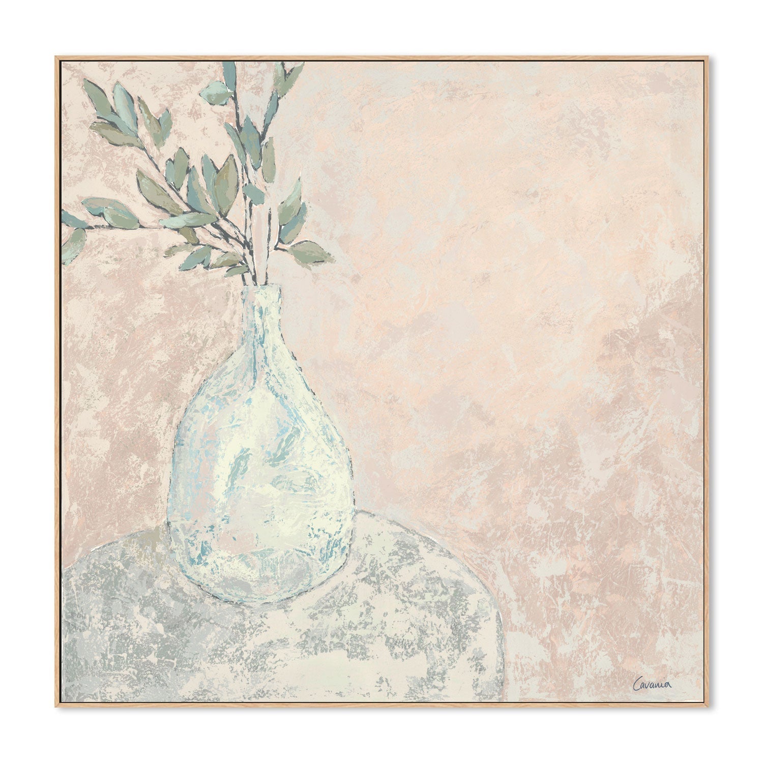 wall-art-print-canvas-poster-framed-Olive Branch , By Karen Cavania-4