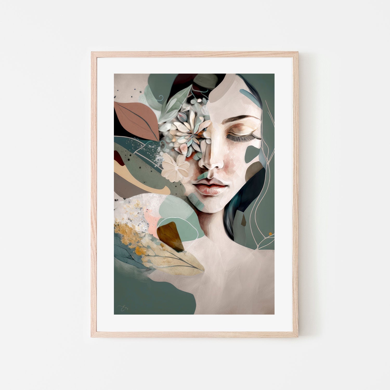 wall-art-print-canvas-poster-framed-Olivia , By Bella Eve-6