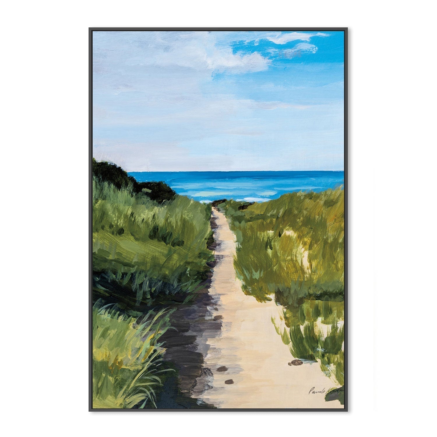 wall-art-print-canvas-poster-framed-On My Way-by-Pamela Munger-Gioia Wall Art