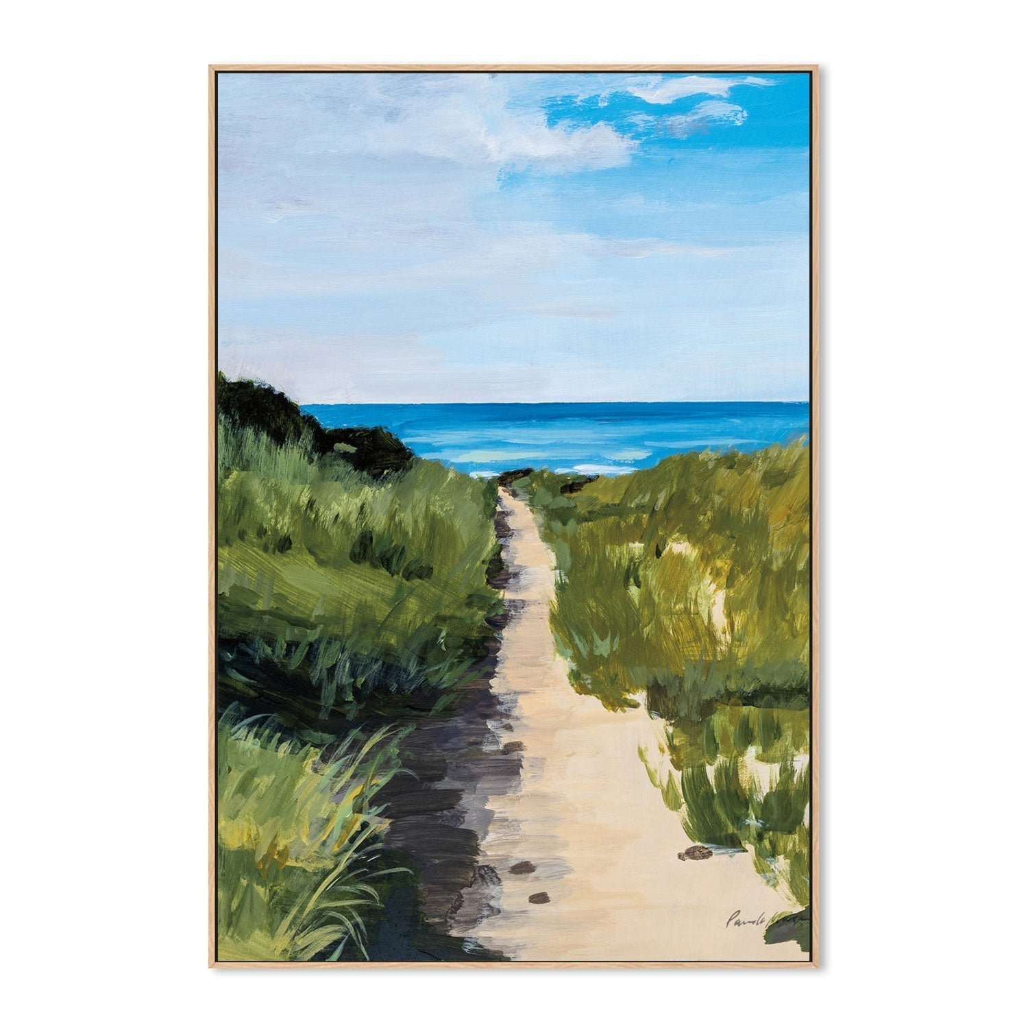 wall-art-print-canvas-poster-framed-On My Way-by-Pamela Munger-Gioia Wall Art