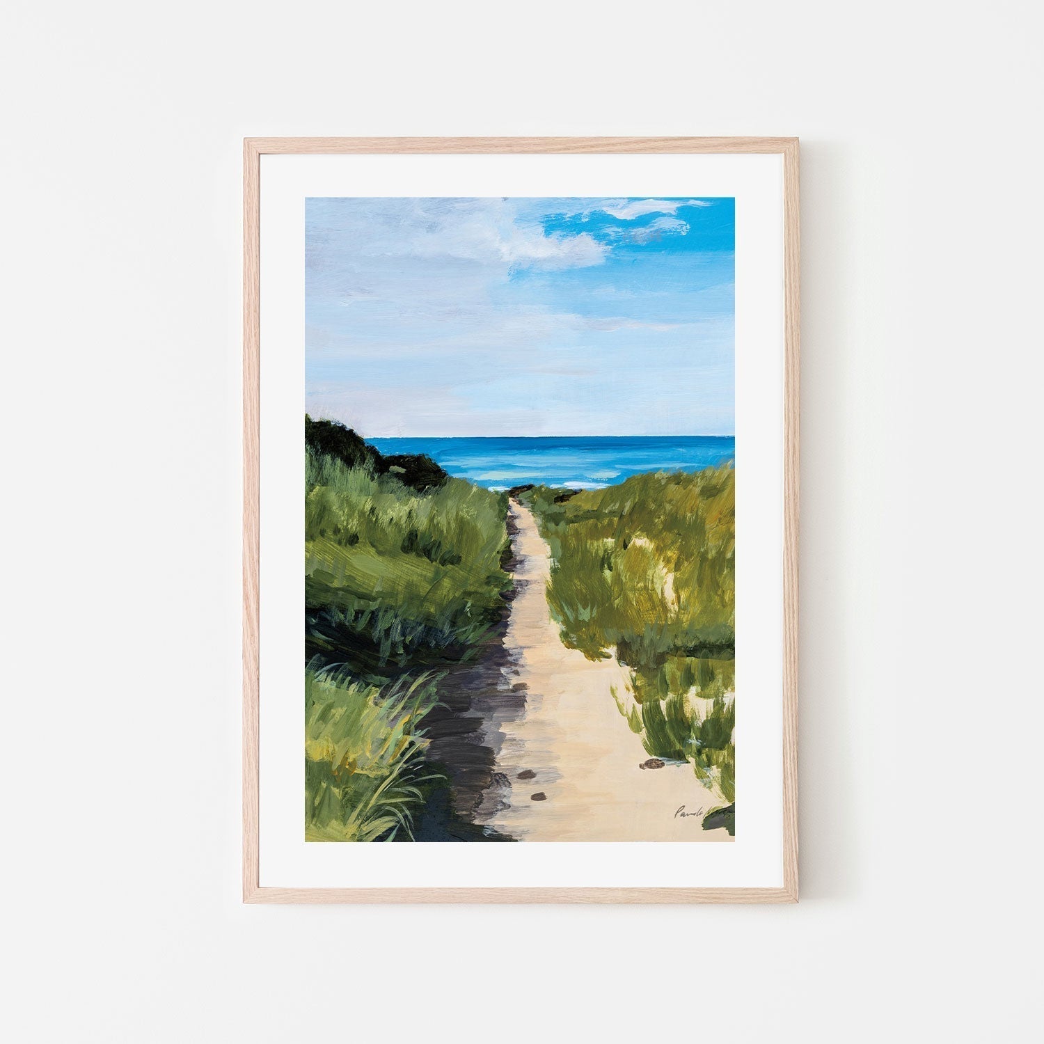 wall-art-print-canvas-poster-framed-On My Way-by-Pamela Munger-Gioia Wall Art