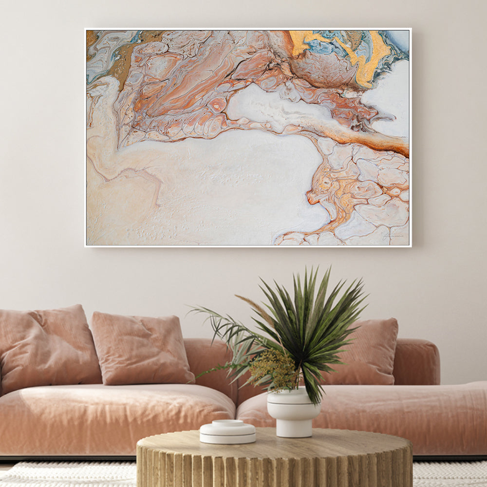 wall-art-print-canvas-poster-framed-Opal Oasis , By Jayda Koludrovic-2