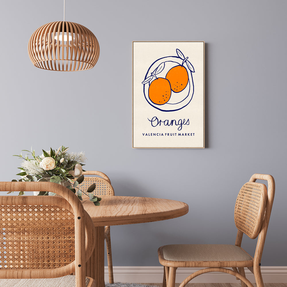 wall-art-print-canvas-poster-framed-Oranges, Valencia Fruit Market , By Lia Nell-7