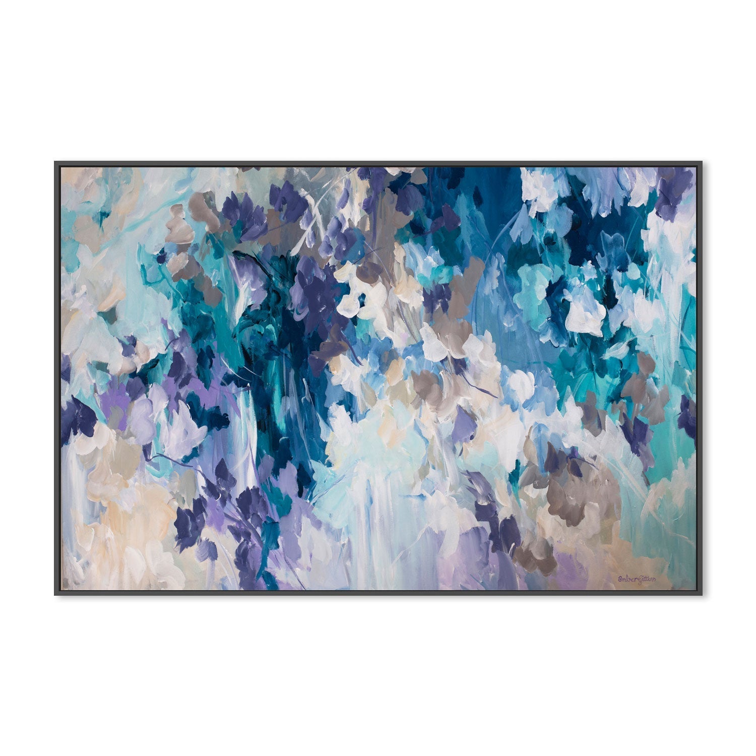 wall-art-print-canvas-poster-framed-Orchid Rains , By Amber Gittins-3