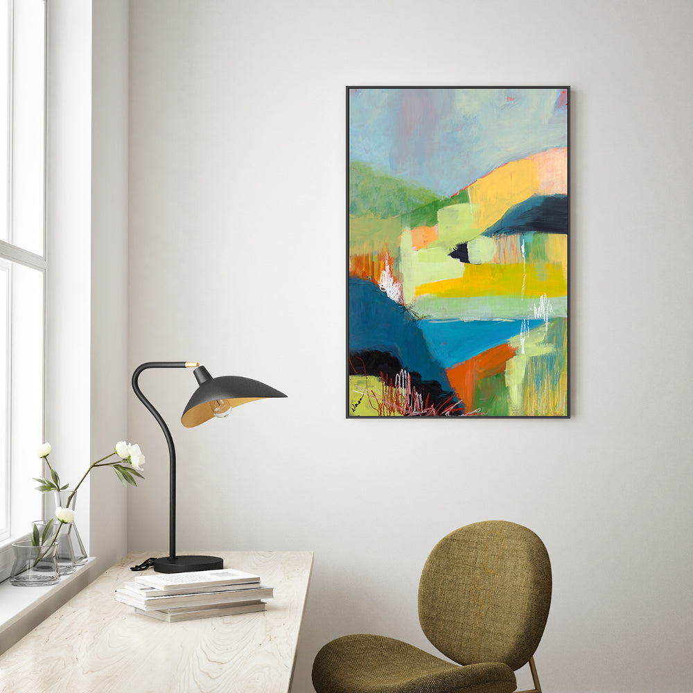 wall-art-print-canvas-poster-framed-Over The Hill , By Jan Weiss , By Jan Weiss-2