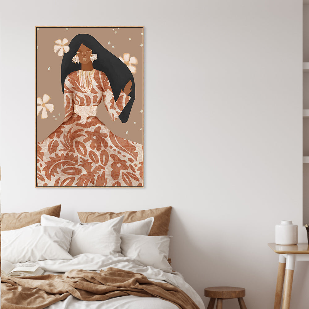 wall-art-print-canvas-poster-framed-Pachamama Queen , By Stacey Williams-2