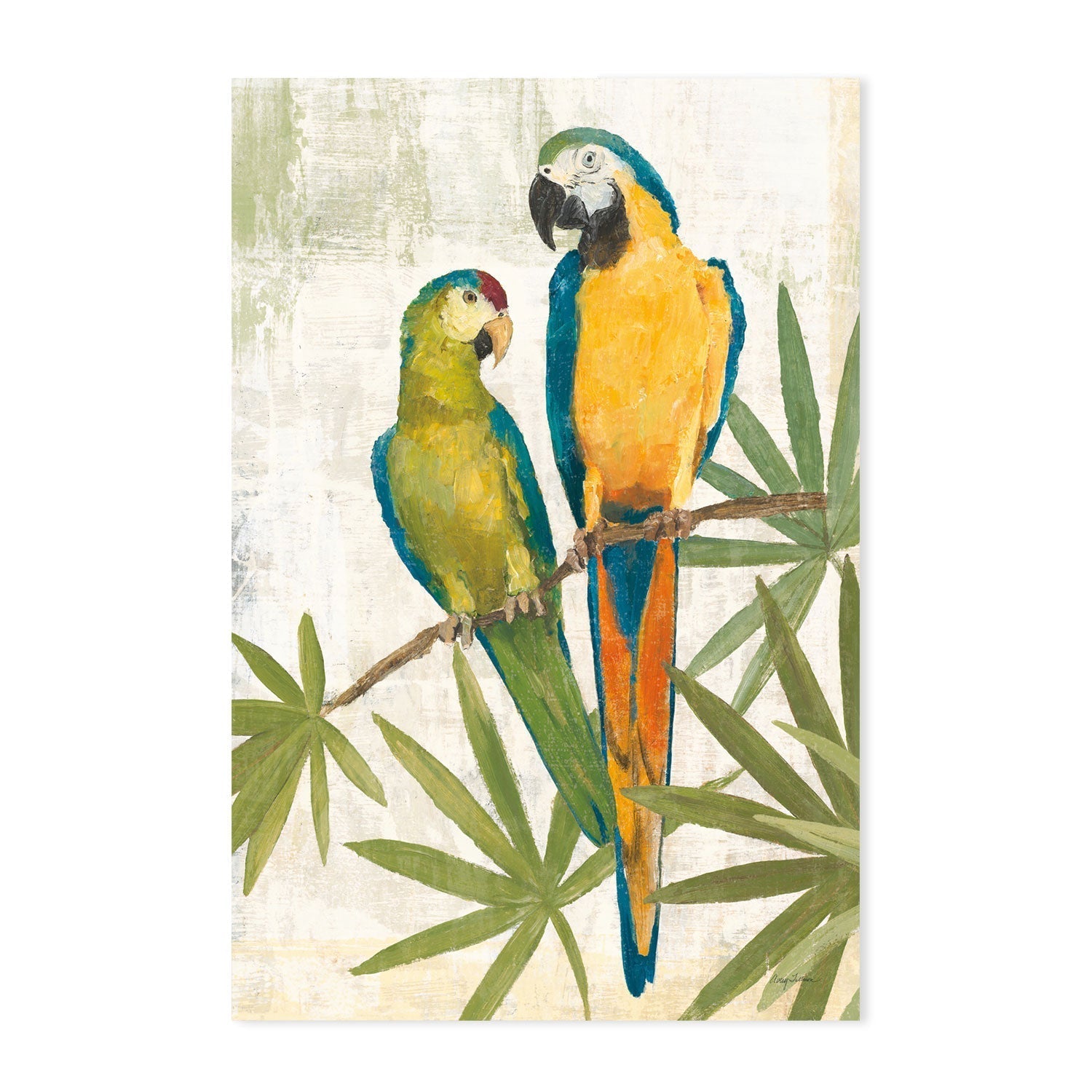 wall-art-print-canvas-poster-framed-Pair Of Birds , By Avery Tilmon-GIOIA-WALL-ART