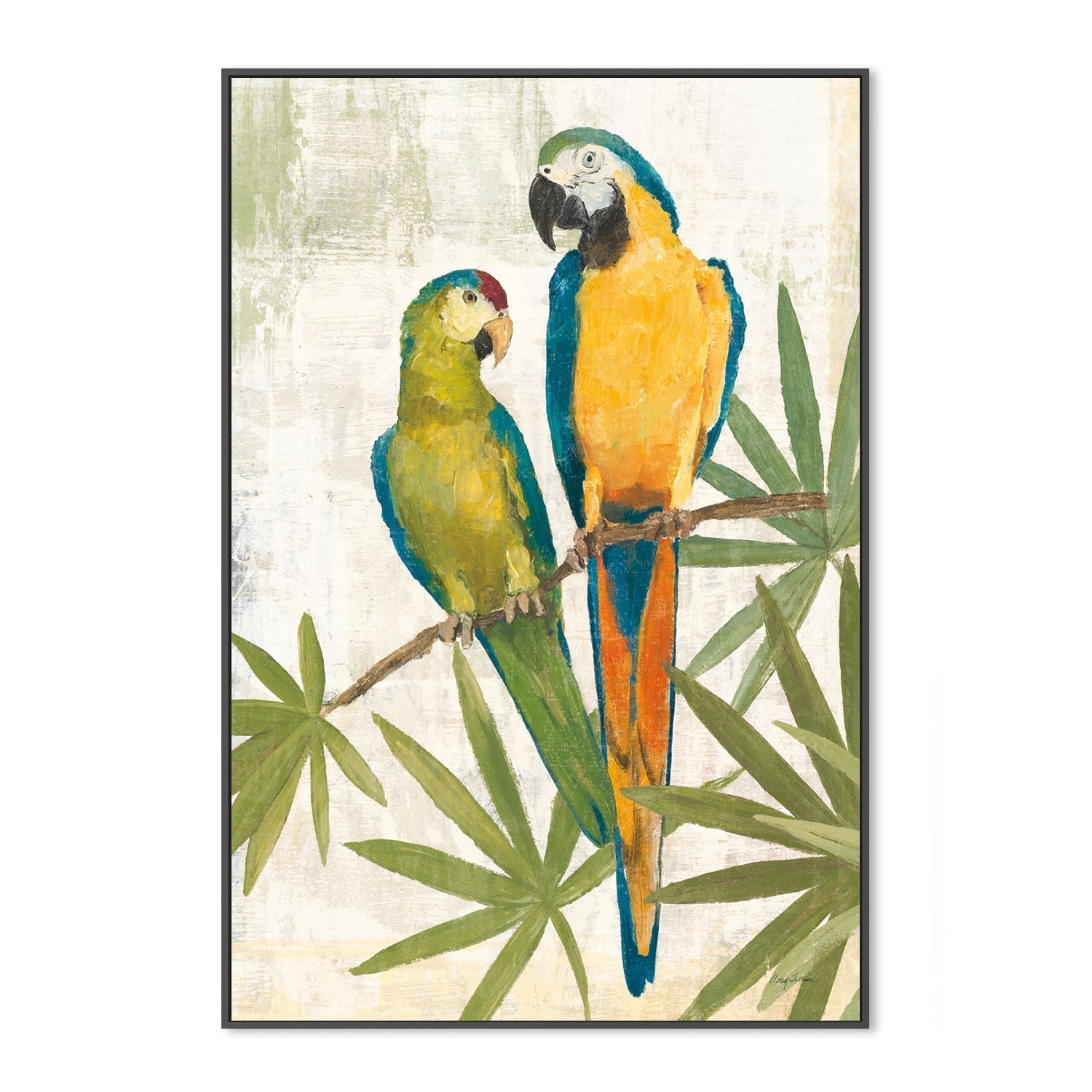 wall-art-print-canvas-poster-framed-Pair Of Birds , By Avery Tilmon-GIOIA-WALL-ART