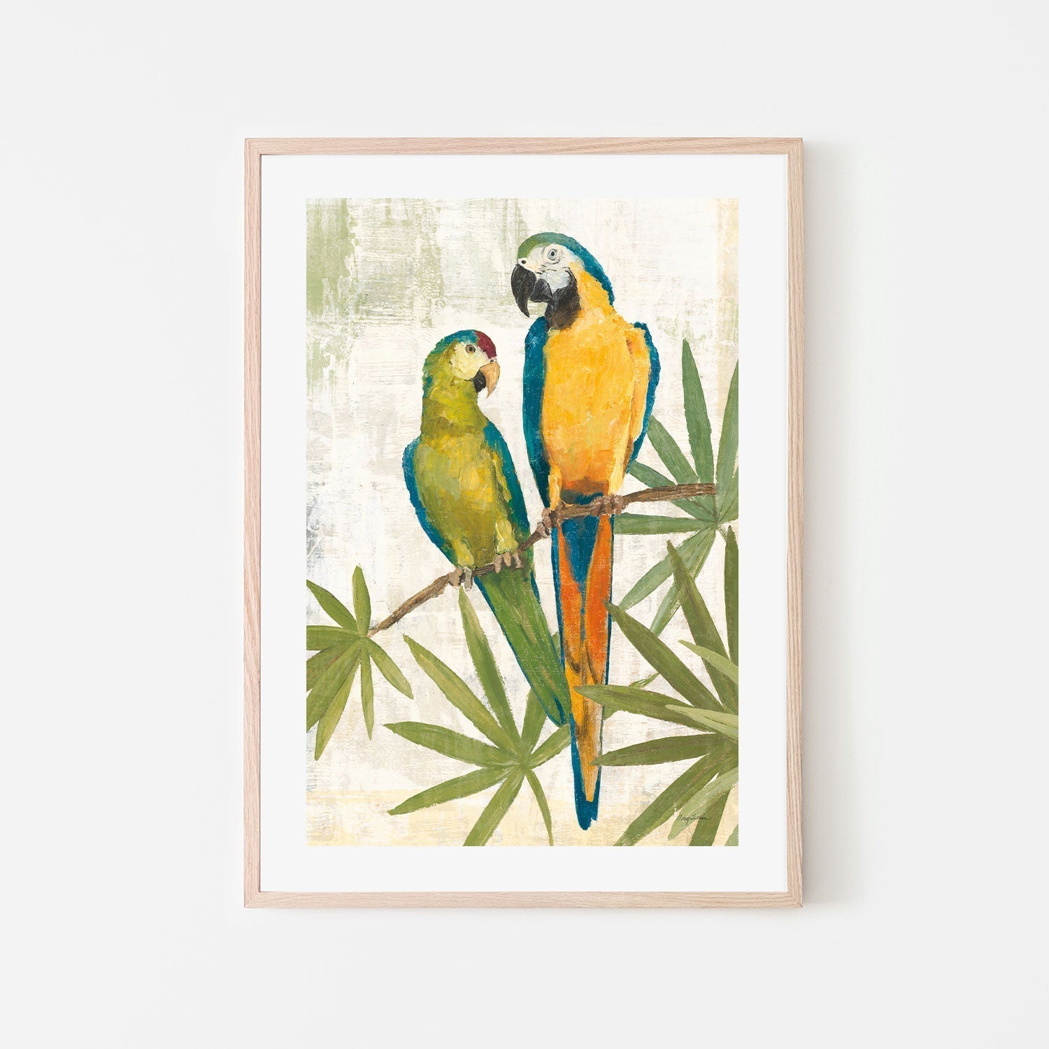 wall-art-print-canvas-poster-framed-Pair Of Birds , By Avery Tilmon-GIOIA-WALL-ART