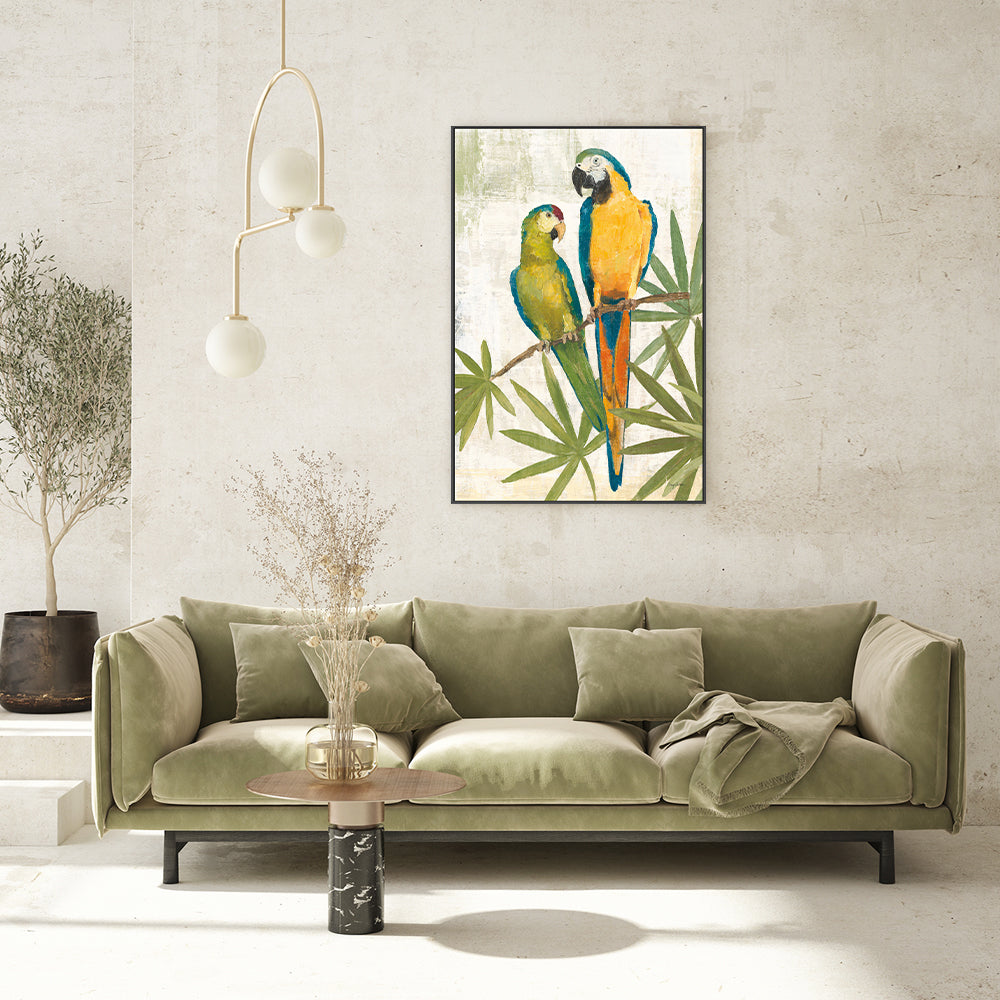 wall-art-print-canvas-poster-framed-Pair Of Birds , By Avery Tilmon-GIOIA-WALL-ART