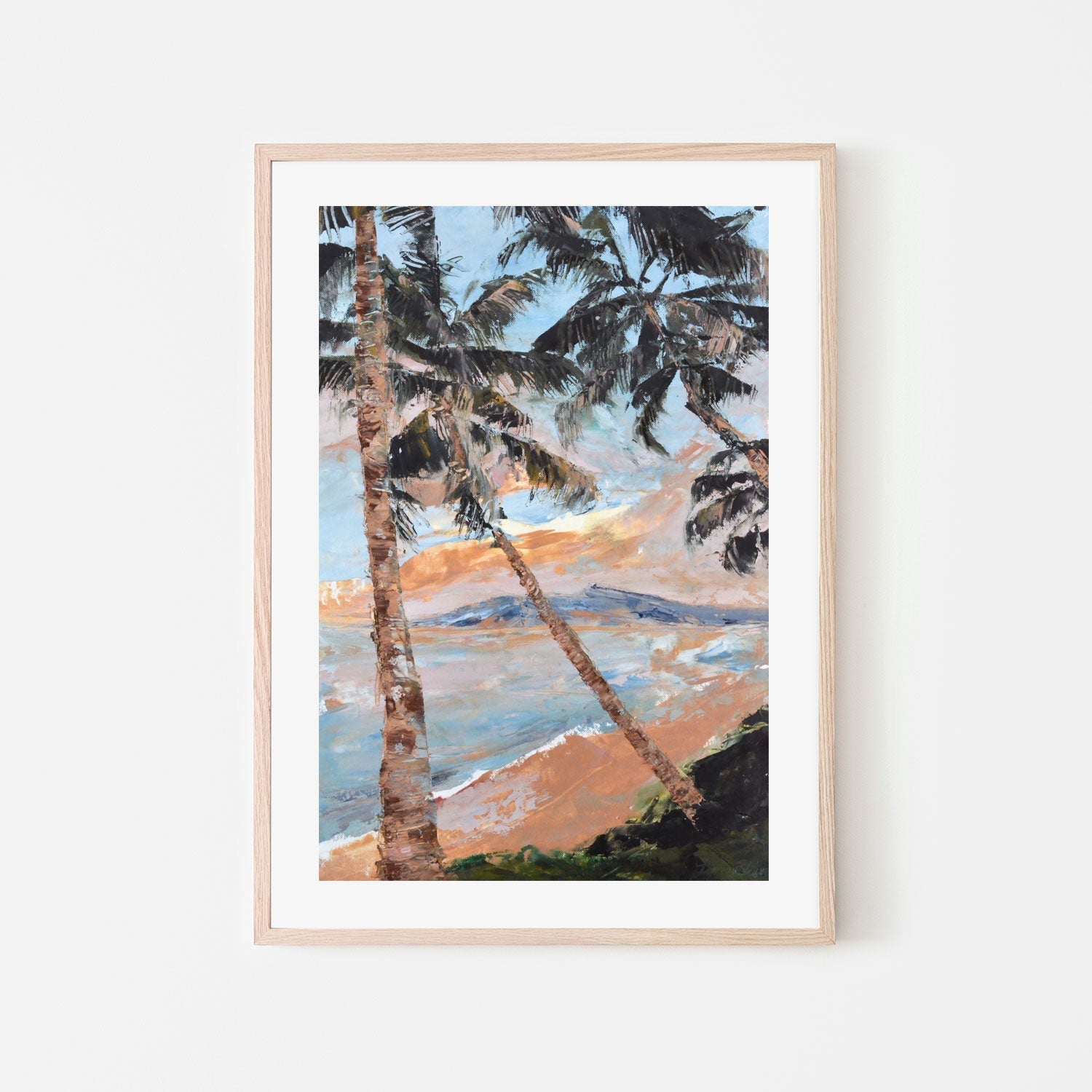 wall-art-print-canvas-poster-framed-Paradise Palms , By Tiffany Blaise-6