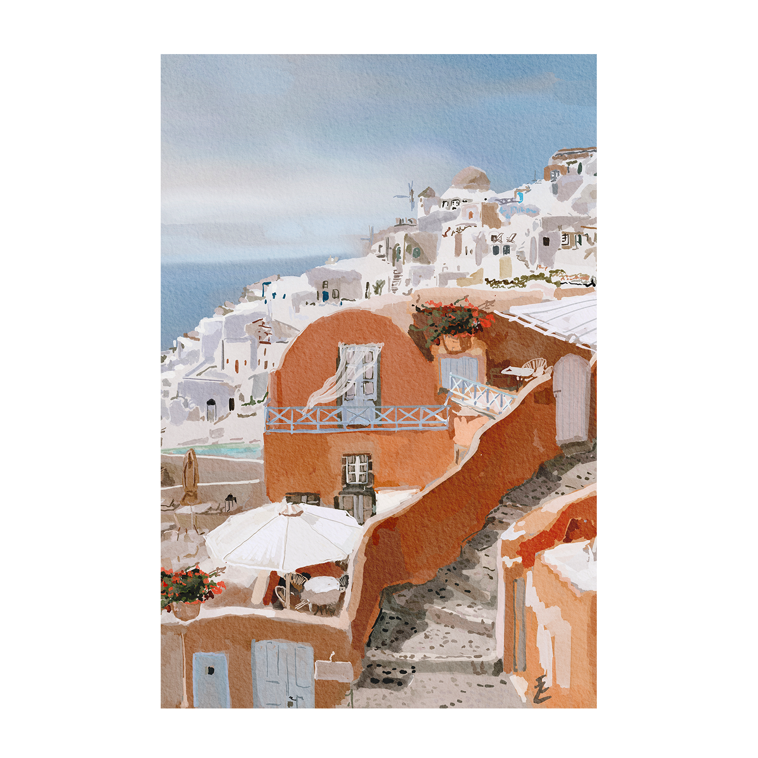 wall-art-print-canvas-poster-framed-Parfum from Santorini , By Ekaterina Zagorska-1