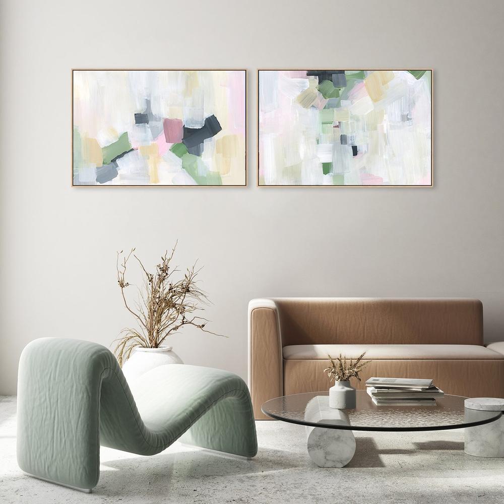 wall-art-print-canvas-poster-framed-Paris Abstract, Set Of 2, Style B-by-Emily Wood-Gioia Wall Art